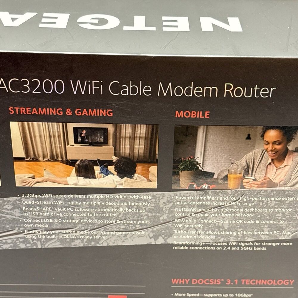 NETGEAR C7800-200NAS Wireless Router - Picture 8 of 16
